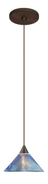 Besa Kona 1XP-550493-BR Pendant Light - Bronze
