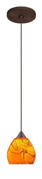 Besa Tay Tay 1XP-5605HB-BR Pendant Light - Bronze