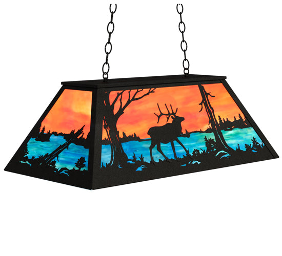Meyda Tiffany Elk At Lake 234142 Pendant Light -