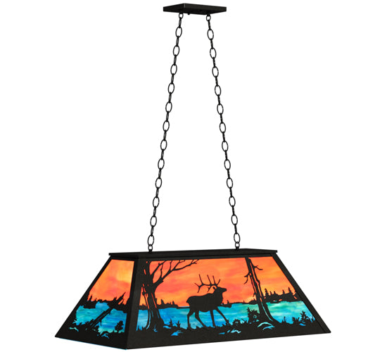 Meyda Tiffany Elk At Lake 234142 Pendant Light -