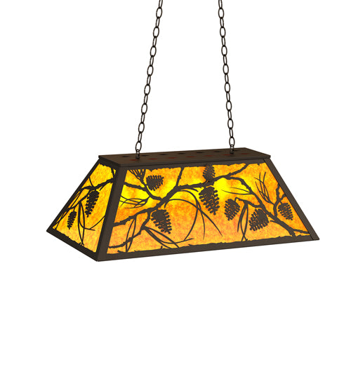 Meyda Tiffany Whispering Pines 234380 Pendant Light - Oil Rubbed Bronze