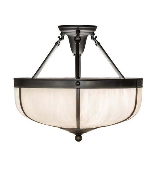 Meyda Tiffany Arts & Crafts 234504 Ceiling Light - Craftsman Brown