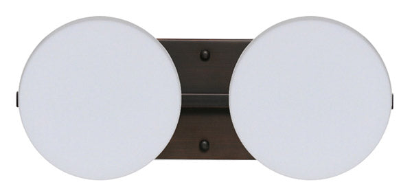 Besa Ciro 2WS-773807-BR Bath Vanity Light 15 in. wide - Bronze