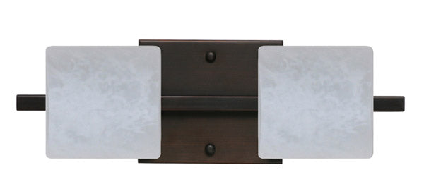 Besa Paolo 2WS-787319-BR Bath Vanity Light 15 in. wide - Bronze