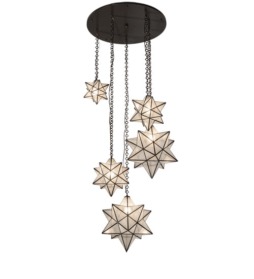 Meyda Tiffany Moravian Star 234759 Pendant Light - Timeless Bronze