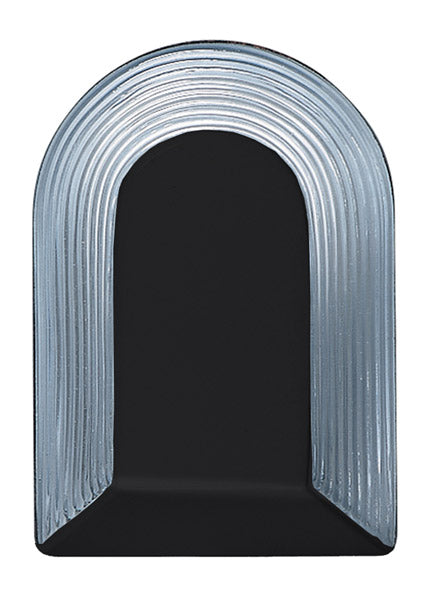 Besa Lighting 306257 Modern Costaluz Series Outdoor Black/Clear