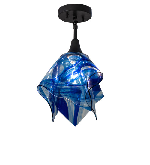 Meyda Tiffany Handkerchief 235271 Pendant Light - Craftsman Brown