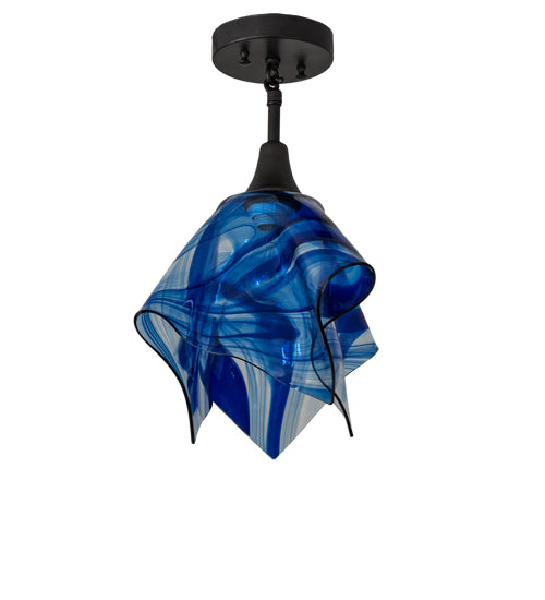 Meyda Tiffany Handkerchief 235271 Pendant Light - Craftsman Brown