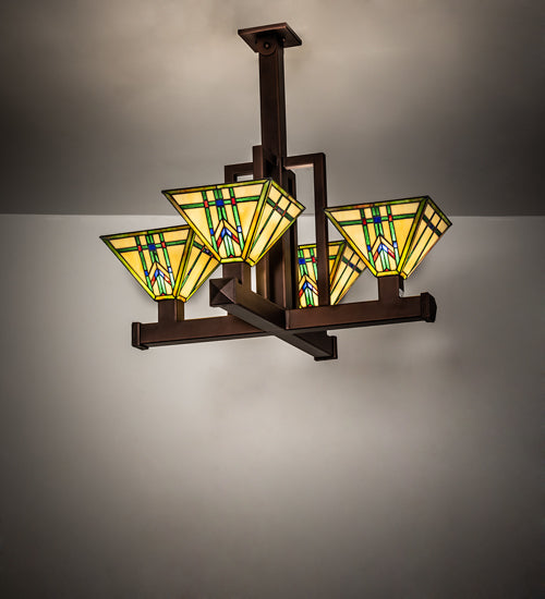 Meyda Tiffany Prairie Wheat 235571 Chandelier Light -