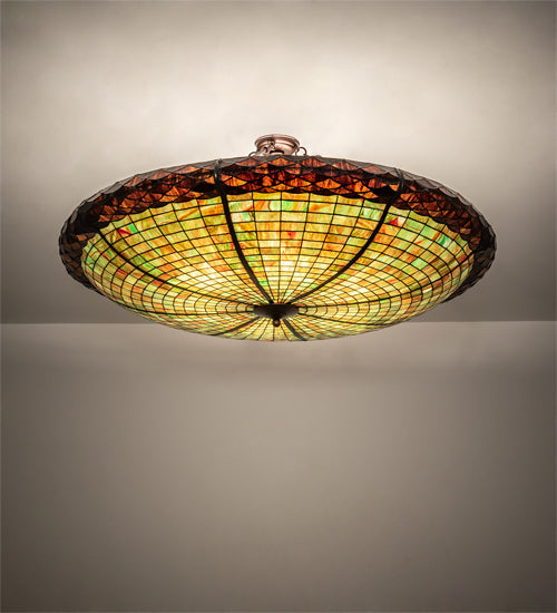 Meyda Tiffany Greenbriar Oak 235738 Ceiling Light - Mahogany Bronze