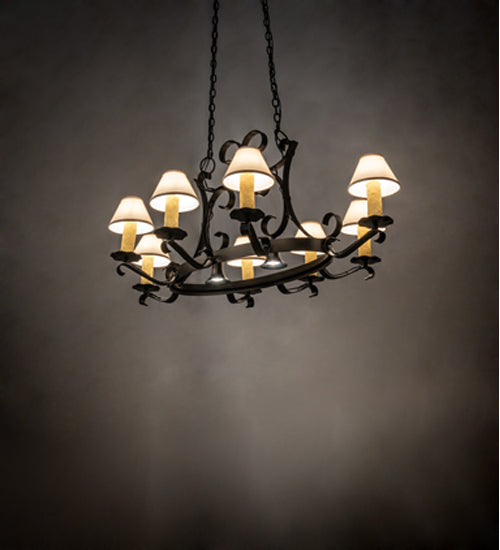 Meyda Tiffany Handforged 235822 Pendant Light - Wrought Iron