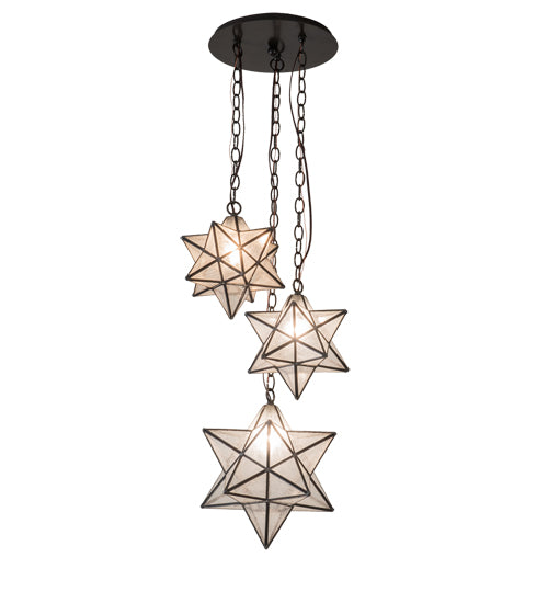 Meyda Tiffany Moravian Star 236061 Pendant Light - Timeless Bronze