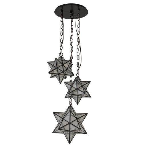 Meyda Tiffany Moravian Star 236061 Pendant Light - Timeless Bronze