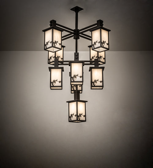 Meyda Tiffany Hyde Park 236281 Chandelier Light - Oil Rubbed Bronze