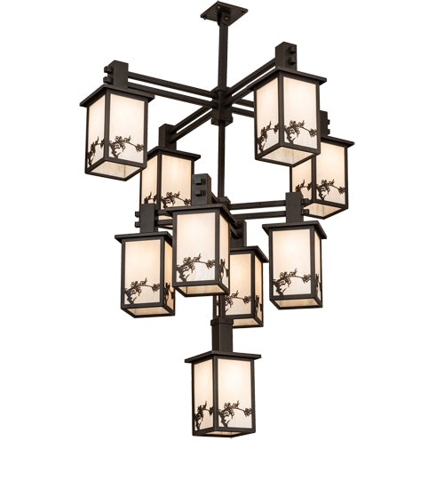 Meyda Tiffany Hyde Park 236281 Chandelier Light - Oil Rubbed Bronze
