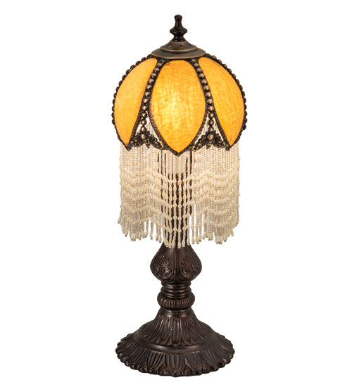 Meyda Tiffany Lighting 236387 Alicia One Light Table Lamp Lamp Bronze / Dark