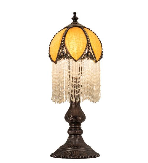 Meyda Tiffany Lighting 236387 Alicia One Light Table Lamp Lamp Bronze / Dark