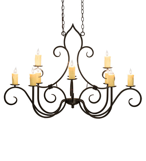 Meyda Tiffany Clifton 237296 Pendant Light - Oil Rubbed Bronze