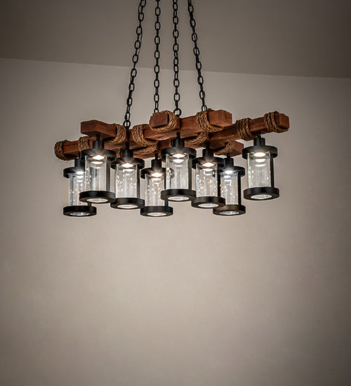 Meyda Tiffany Wood Beam 237422 Chandelier Light -