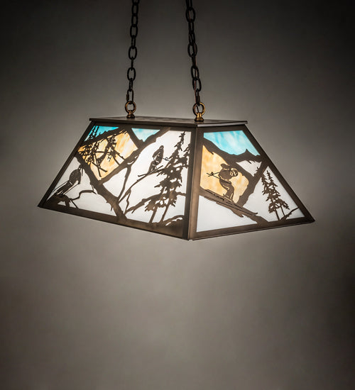 Meyda Tiffany Alpine 23746 Pendant Light - Antique Copper
