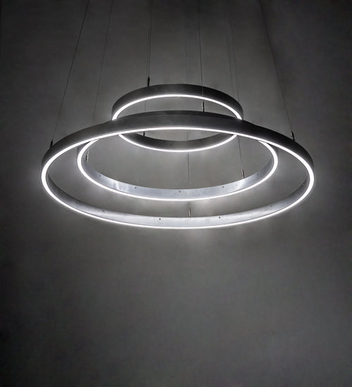 Meyda Tiffany Anillo Halo 237466 Pendant Light - Nickel