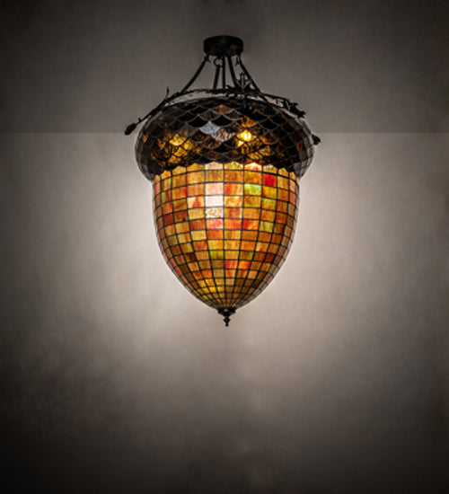 Meyda Tiffany Greenbriar Oak 237656 Ceiling Light