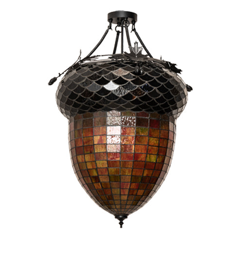 Meyda Tiffany Greenbriar Oak 237656 Ceiling Light