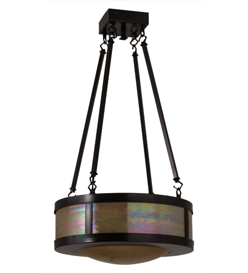 Meyda Tiffany Pomona 23787 Ceiling Light - Craftsman Brown