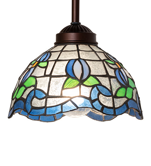 Meyda Tiffany Roseborder 23793 Pendant Light - Antique