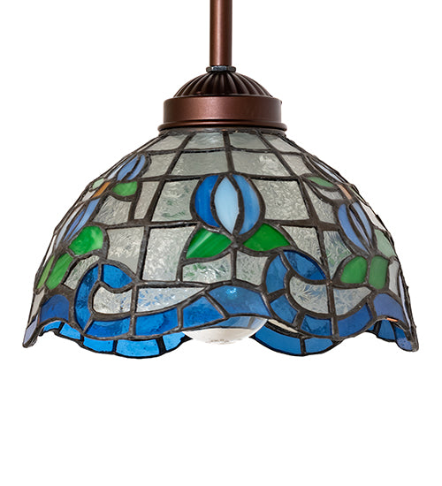 Meyda Tiffany Roseborder 23793 Pendant Light - Antique