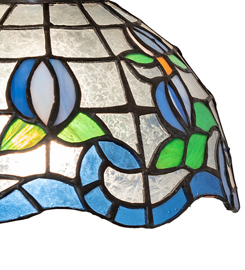 Meyda Tiffany Roseborder 23793 Pendant Light - Antique
