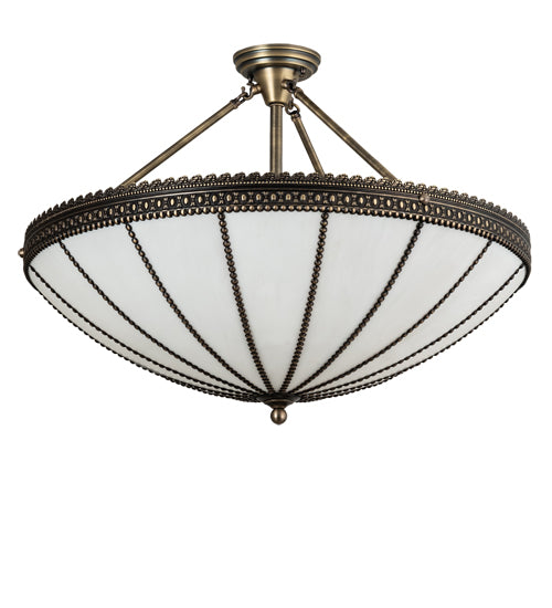 Meyda Tiffany Shansky 238130 Ceiling Light - Antique Brass