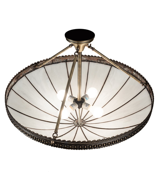 Meyda Tiffany Shansky 238130 Ceiling Light - Antique Brass