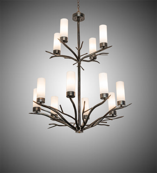 Meyda Tiffany Winter Solstice 238365 Chandelier Light - Antique Copper,Burnished