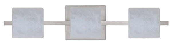 Besa Paolo 3WS-787319-SN Bath Vanity Light 23 in. wide - Satin Nickel