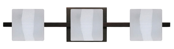 Besa Paolo 3WS-787399-BR Bath Vanity Light 23 in. wide - Bronze