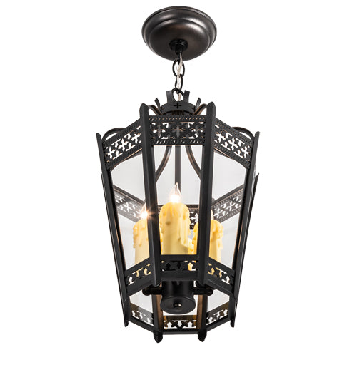 Meyda Tiffany Cardiff 238571 Pendant Light - Steel