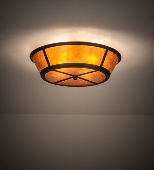 Meyda Tiffany Craftsman 238879 Ceiling Light - Oil Rubbed Bronze