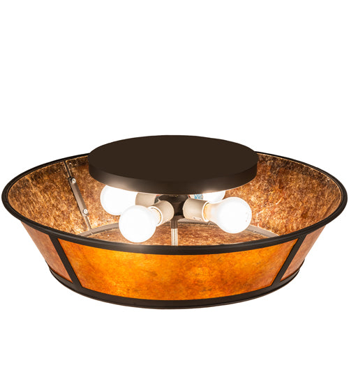 Meyda Tiffany Craftsman 238879 Ceiling Light - Oil Rubbed Bronze