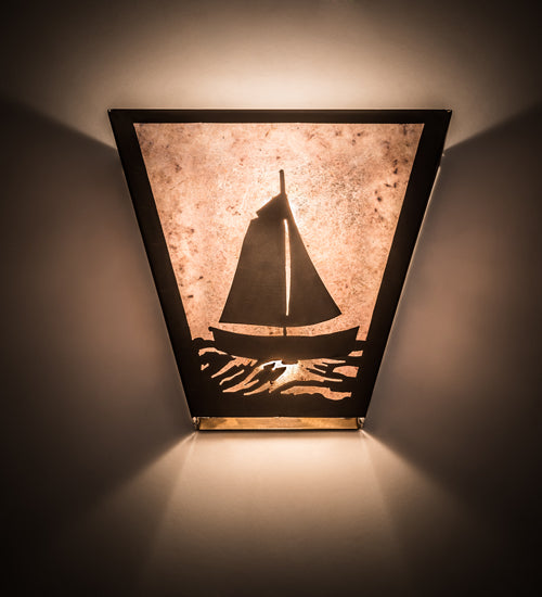 Melissa Sailboat 23908 Wall Light - Antique Copper