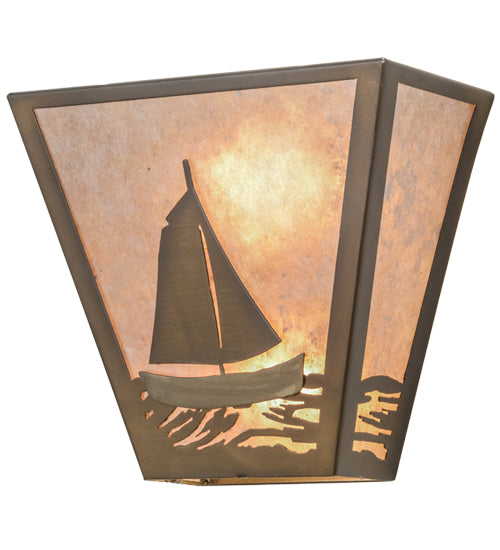 Melissa Sailboat 23908 Wall Light - Antique Copper