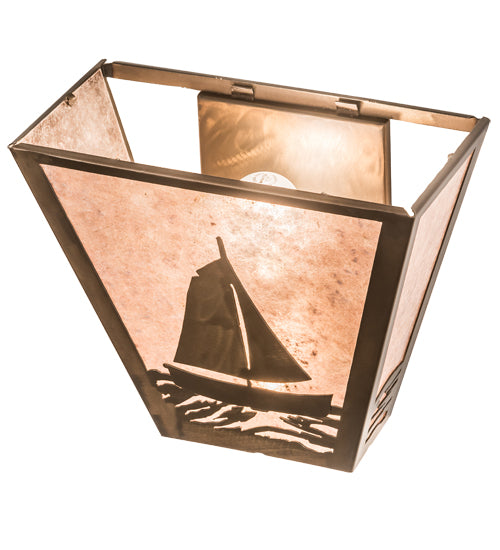 Melissa Sailboat 23908 Wall Light - Antique Copper