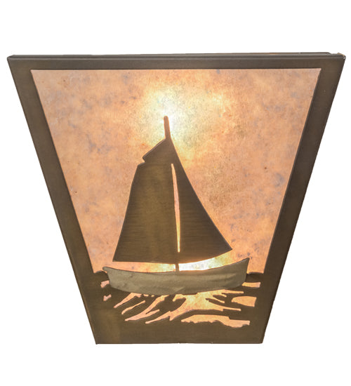 Melissa Sailboat 23908 Wall Light - Antique Copper