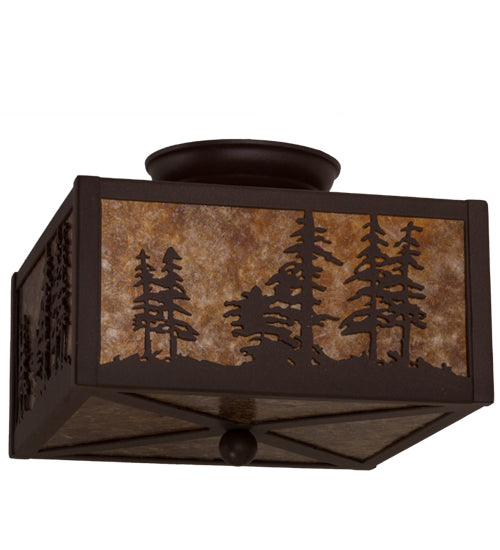Meyda Tiffany Tall Pines 23982 Ceiling Light - Cafe-Noir
