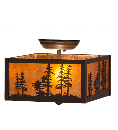 Meyda Tiffany Tall Pines 23982 Ceiling Light - Cafe-Noir