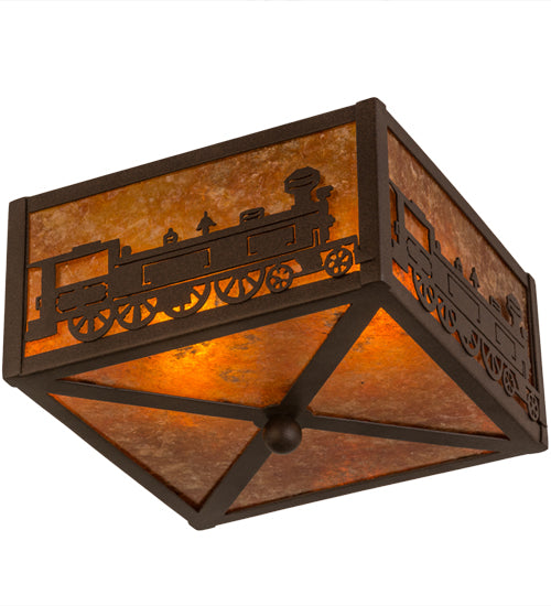 Meyda Tiffany Train 23985 Ceiling Light - Cafe-Noir
