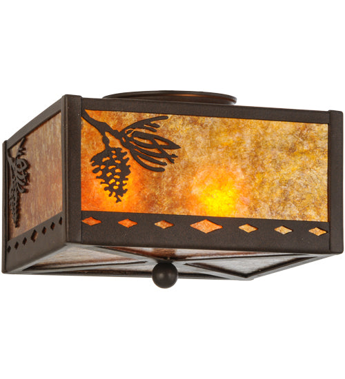 Meyda Tiffany Balsam Pine 23986 Ceiling Light - Cafe-Noir