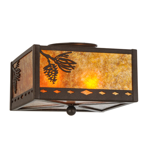 Meyda Tiffany Balsam Pine 23986 Ceiling Light - Cafe-Noir