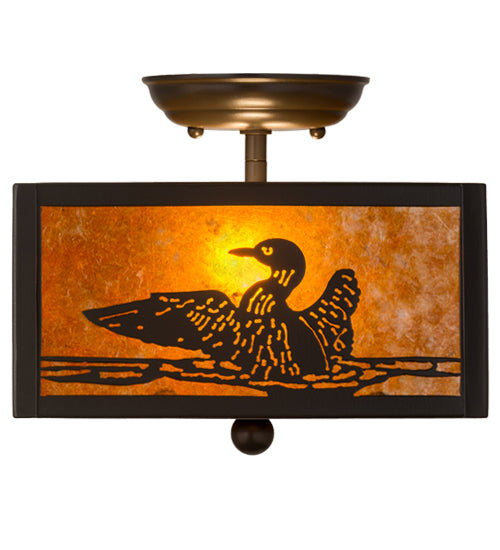 Meyda Tiffany Loon 23988 Ceiling Light - Timeless Bronze