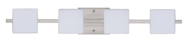 Besa Alex 4WS-773507-SN Bath Vanity Light 31 in. wide - Satin Nickel